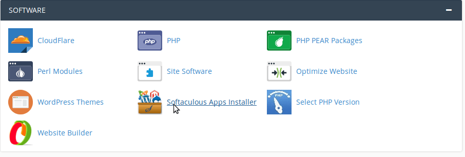 Softaculous Apps Installer