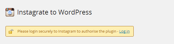 Instagrate to WordPress