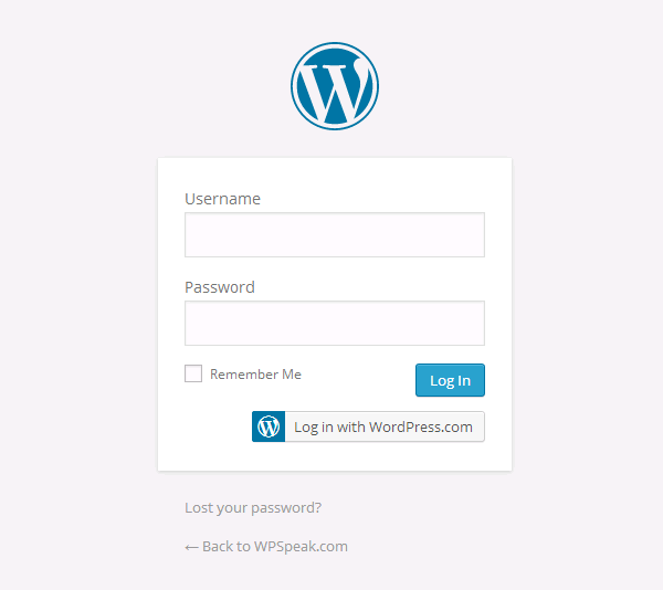 login with WordPress.com account